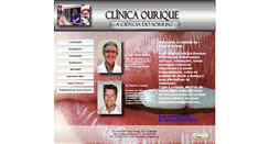 Desktop Screenshot of clinicaourique.net